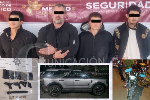 Tras homicidio en Metepec, ubican casa del CJNG; hay 5 detenidos